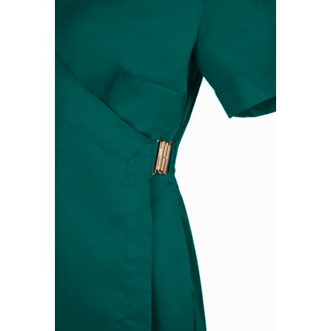 Uniform kosmetyczny zakładany z klamrą Glamour Green
